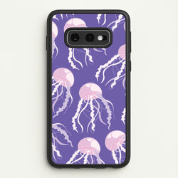 Jellyfish Pattern - Sealife  - Sealife Phone Case for Galaxy S10e