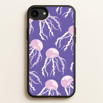 Jellyfish Pattern - Sealife  - Sealife Phone Case for iPhone 6 / 7 / 8 / SE