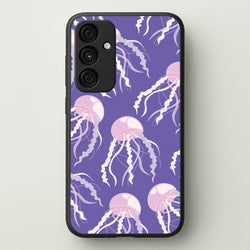 Jellyfish Pattern - Sealife  - Sealife Phone Case for Galaxy A55