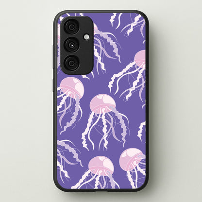 Jellyfish Pattern - Sealife  - Sealife Phone Case for Galaxy A55