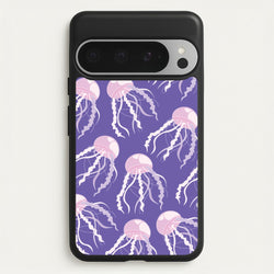 Jellyfish Pattern - Sealife  - Sealife Phone Case for Google Pixel 9 Pro XL