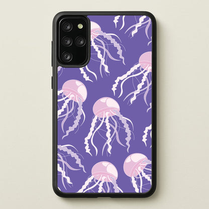 Jellyfish Pattern - Sealife  - Sealife Phone Case for Galaxy S20 Plus