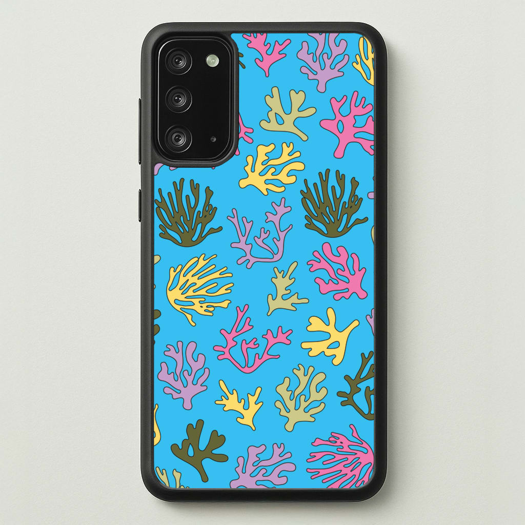 Coral Pattern - Sealife  - Sealife Phone Case for Galaxy Note 20