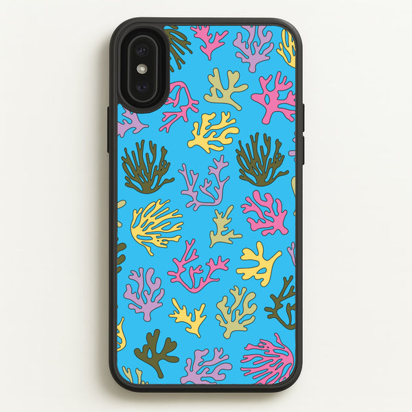 Coral Pattern - Sealife  - Sealife Phone Case for iPhone XS Max