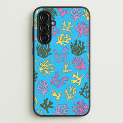 Coral Pattern - Sealife  - Sealife Phone Case for Galaxy A16