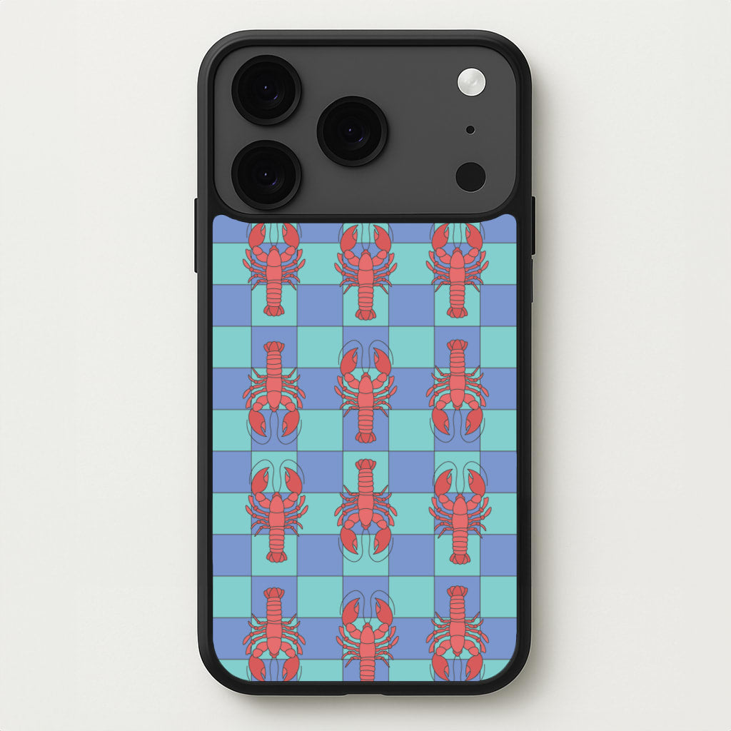 Lobster Pattern - Sealife Phone Case for iPhone 17 Pro