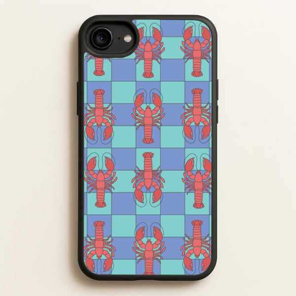 Lobster Pattern - Sealife  - Sealife Phone Case for iPhone 6 / 7 / 8 / SE