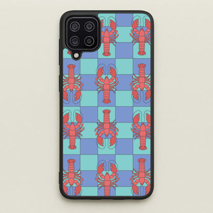 Lobster Pattern - Sealife  - Sealife Phone Case for Galaxy A12