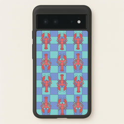 Lobster Pattern - Sealife  - Sealife Phone Case for Google Pixel 6