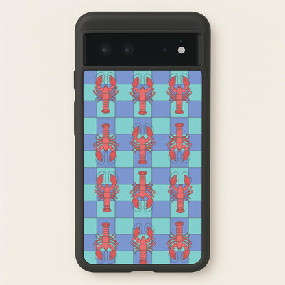 Lobster Pattern - Sealife  - Sealife Phone Case for Google Pixel 6
