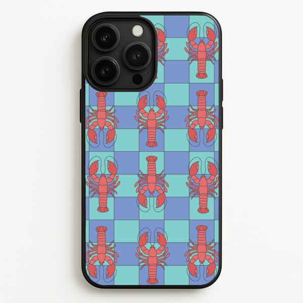 Lobster Pattern - Sealife  - Sealife Phone Case for iPhone 13 Pro Max