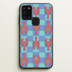 Lobster Pattern - Sealife  - Sealife Phone Case for Galaxy A21s