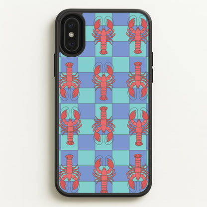 Lobster Pattern - Sealife  - Sealife Phone Case for iPhone XS Max
