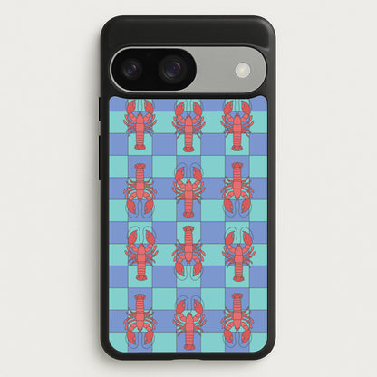 Lobster Pattern - Sealife  - Sealife Phone Case for Google Pixel 9 / 9 Pro