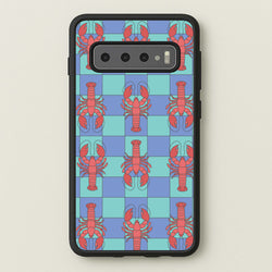 Lobster Pattern - Sealife  - Sealife Phone Case for Galaxy S10 Plus