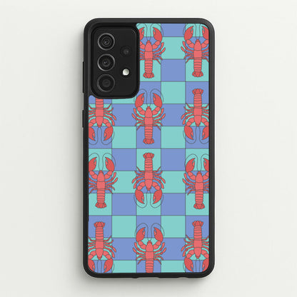 Lobster Pattern - Sealife  - Sealife Phone Case for Galaxy A52 / A52s