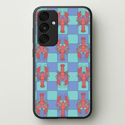 Lobster Pattern - Sealife  - Sealife Phone Case for Galaxy A55