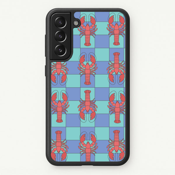 Lobster Pattern - Sealife  - Sealife Phone Case for Galaxy S21