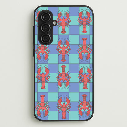 Lobster Pattern - Sealife  - Sealife Phone Case for Galaxy S23FE