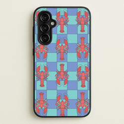 Lobster Pattern - Sealife  - Sealife Phone Case for Galaxy A54