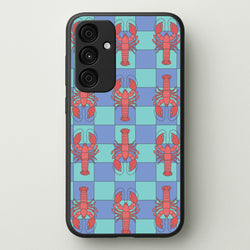 Lobster Pattern - Sealife  - Sealife Phone Case for Galaxy A35