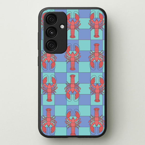 Lobster Pattern - Sealife  - Sealife Phone Case for Galaxy A35