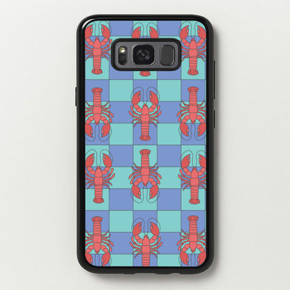Lobster Pattern - Sealife  - Sealife Phone Case for Galaxy S8