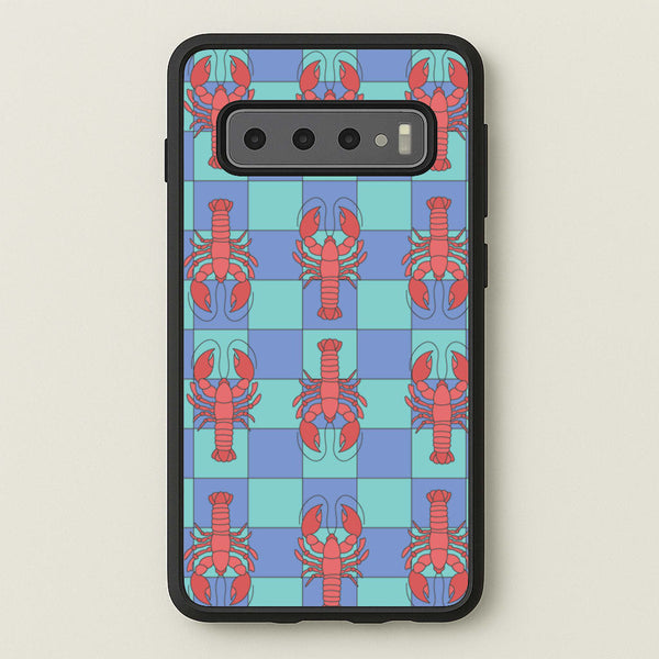 Lobster Pattern - Sealife  - Sealife Phone Case for Galaxy S10
