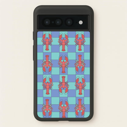 Lobster Pattern - Sealife  - Sealife Phone Case for Google Pixel 7 Pro