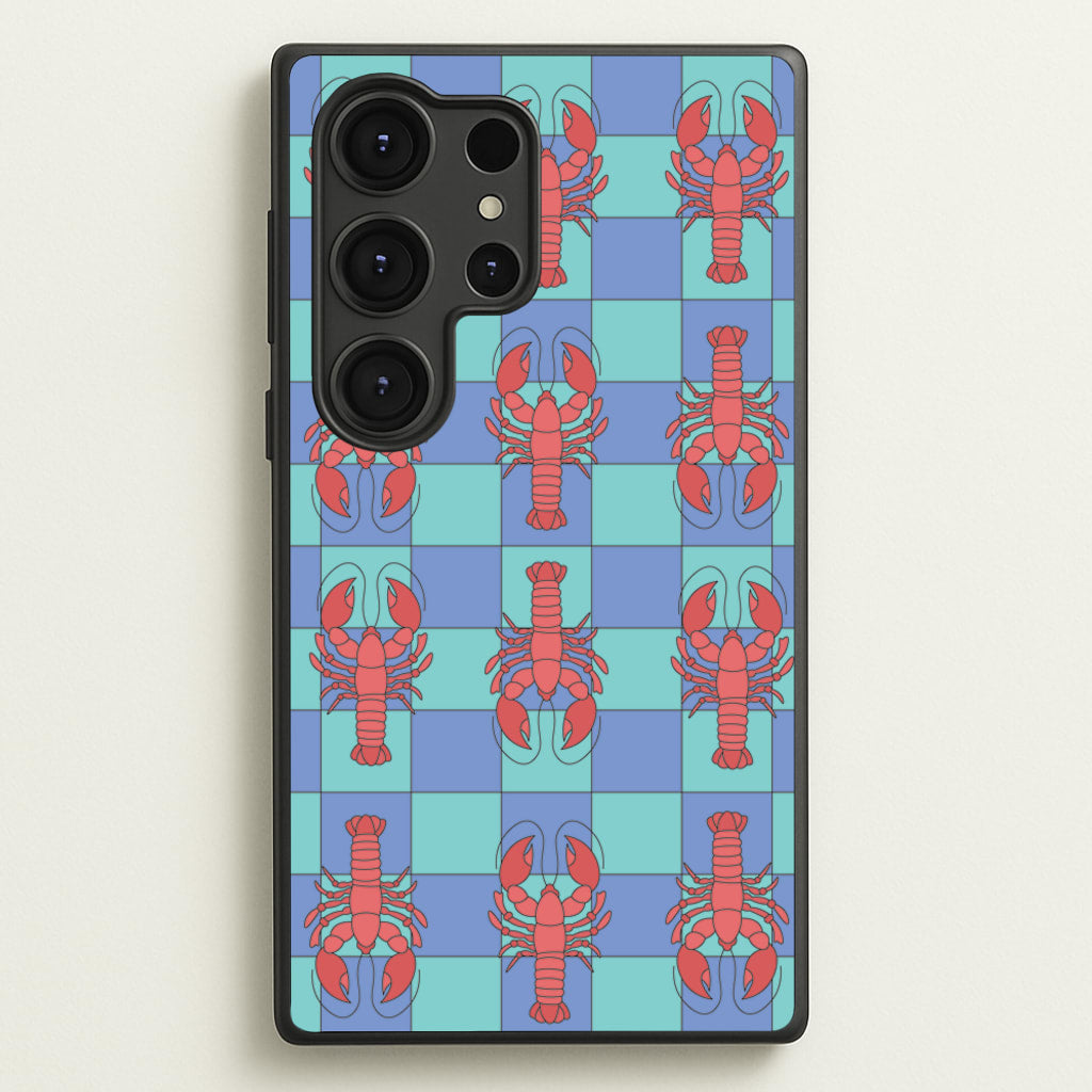 Lobster Pattern - Sealife  - Sealife Phone Case for Galaxy S25 Ultra
