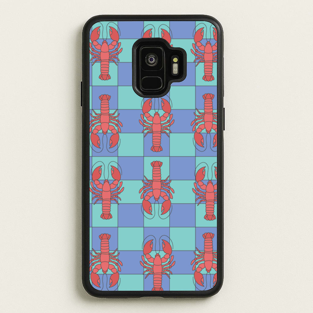 Lobster Pattern - Sealife  - Sealife Phone Case for Galaxy S9