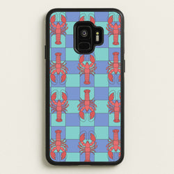 Lobster Pattern - Sealife  - Sealife Phone Case for Galaxy S9