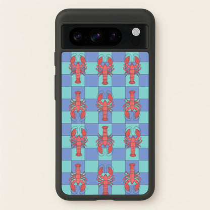 Lobster Pattern - Sealife  - Sealife Phone Case for Google Pixel 8 Pro