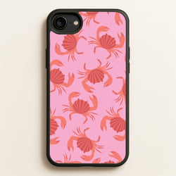 Crab Pattern - Sealife  - Sealife Phone Case for iPhone 6 / 7 / 8 / SE