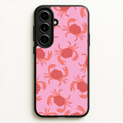 Crab Pattern - Sealife  - Sealife Phone Case for Galaxy A56