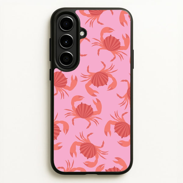 Crab Pattern - Sealife  - Sealife Phone Case for Galaxy A56