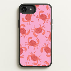 Crab Pattern - Sealife  - Sealife Phone Case for iPhone 6 Plus / 7 Plus / 8 Plus