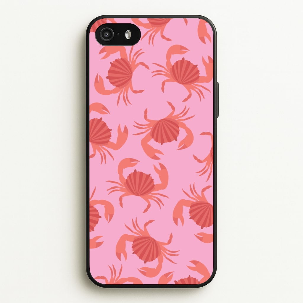 Crab Pattern - Sealife  - Sealife Phone Case for iPhone 5 / 5s / SE 2016