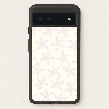 Starfish Pattern - Sealife  - Sealife Phone Case for Google Pixel 6