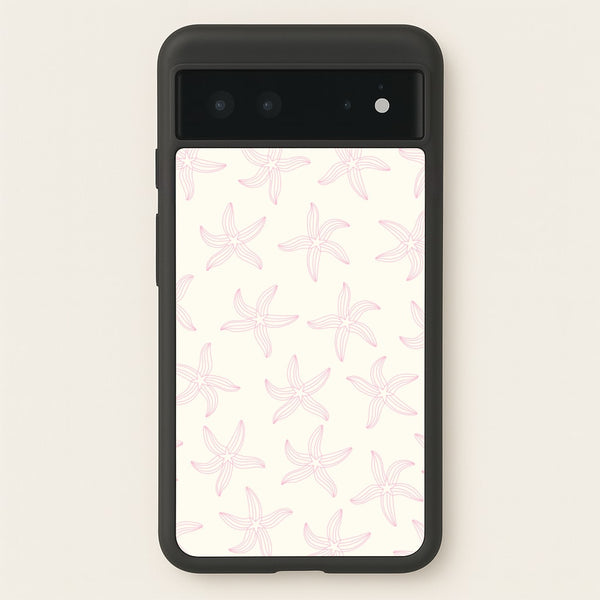 Starfish Pattern - Sealife  - Sealife Phone Case for Google Pixel 6