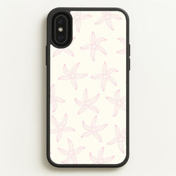 Starfish Pattern - Sealife  - Sealife Phone Case for iPhone XS Max