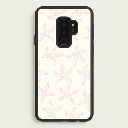 Starfish Pattern - Sealife  - Sealife Phone Case for Galaxy S9 Plus