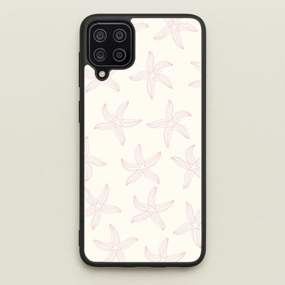 Starfish Pattern - Sealife  - Sealife Phone Case for Galaxy A12