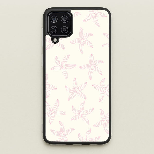 Starfish Pattern - Sealife  - Sealife Phone Case for Galaxy A12