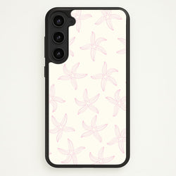 Starfish Pattern - Sealife  - Sealife Phone Case for Galaxy S23 Plus