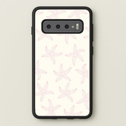 Starfish Pattern - Sealife  - Sealife Phone Case for Galaxy S10 Plus
