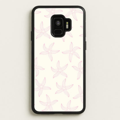 Starfish Pattern - Sealife  - Sealife Phone Case for Galaxy S9