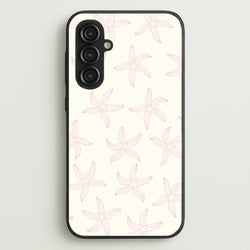 Starfish Pattern - Sealife  - Sealife Phone Case for Galaxy S23FE