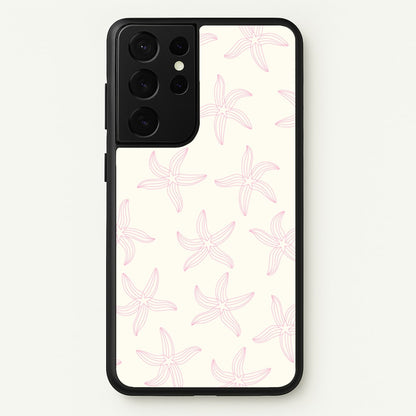 Starfish Pattern - Sealife  - Sealife Phone Case for Galaxy S21 Ultra