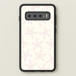 Starfish Pattern - Sealife  - Sealife Phone Case for Galaxy S10 Plus